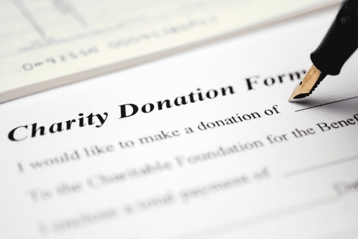 Charity Donation Form | The Oldham Group
