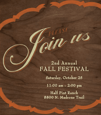 2nd Annual Fall Festival 10/25/14