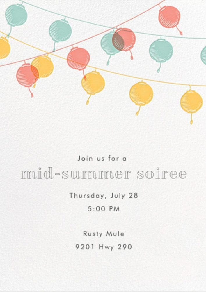 Mid-Summer Soiree - at Rusty Mule, 9201 US-290, Austin, TX 78736