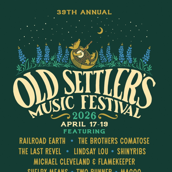 Old Settler's Music Festival 2026 poster